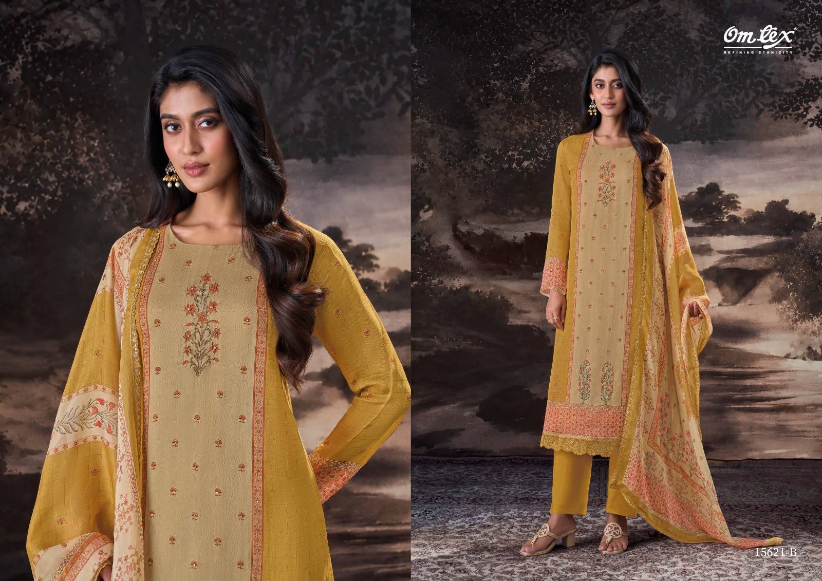FATIMA 15621 Series BY GANGAFASHION Stylish Beautiful Colourful ORGANZA Dresses At Wholesale Price